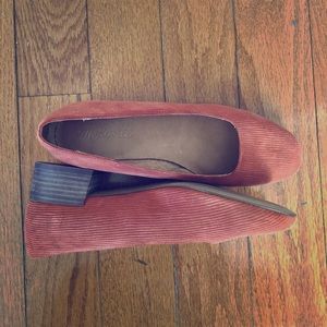 Made well Corduroy Block heel